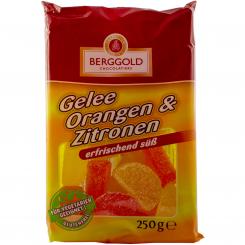 Berggold Gelee Orangen & Zitronen 250g 