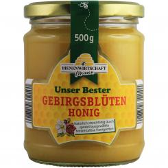 Bienenwirtschaft Meißen Unser Bester Gebirgsblüten Honig 500g 