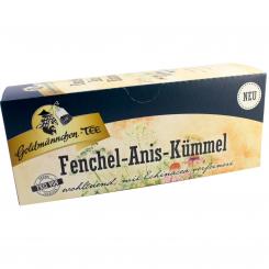 Goldmännchen Tee Fenchel-Anis-Kümmel mit Echinacea 25x2g 