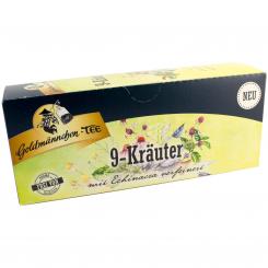 Goldmännchen Tee 9-Kräuter mit Echinacea 25x1,5g 