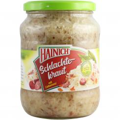Hainich Schlachtekraut mit Cabanossi 720ml-Glas 