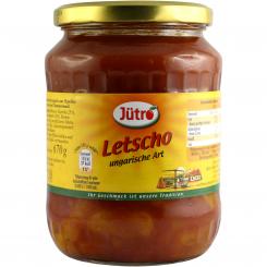 Jütro Letscho ungarische Art 720 ml-Glas 