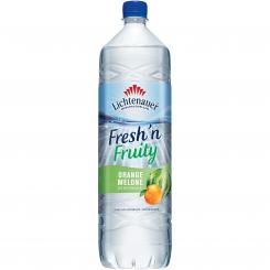 Lichtenauer Fresh’n Fruity Orange-Melone 1,5 Liter incl. Pfand 
