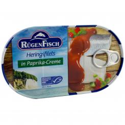RügenFisch Heringsfilets in Paprika-Creme 200g 