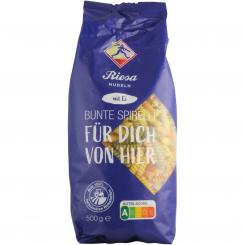 Riesa Nudeln mit Ei Bunte Spirelli 500 g 