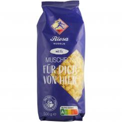 Riesa Nudeln mit Ei Muscheln 500 g 