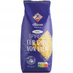 Riesa Nudeln mit Ei Spirelli 500 g 