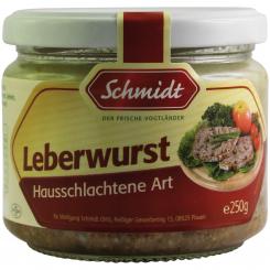 Schmidt Leberwurst Hausschlachtene Art 250g 