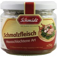 Schmidt Schmalzfleisch Hausschlachtene Art 250g 