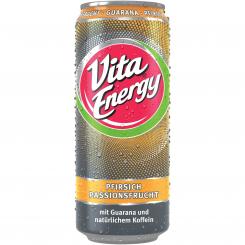 Vita Energy Pfirsich Passionsfrucht 0,33 Liter incl. Pfand 