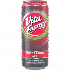 Vita Energy Rote Traube Açaí 0,33 Liter incl. Pfand 