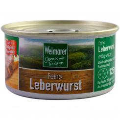 Weimarer Feine Leberwurst 125g 