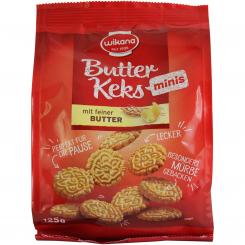 Wikana Butterkeks Minis 125g 