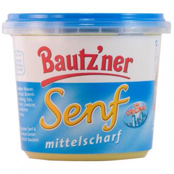 Bautzner Senf mittelscharf 200 ml 