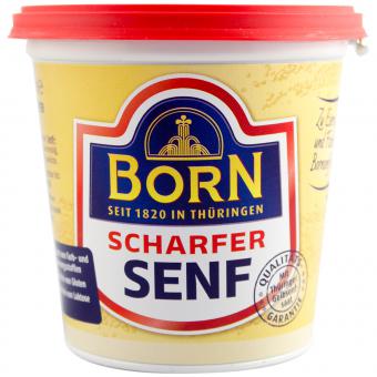 Born scharfer Senf 200 g 