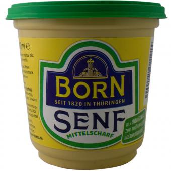 Born Senf mittelscharf 200ml 