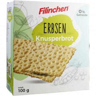 Filinchen Erbsen Knusperbrot 100 g 