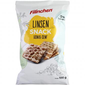 Filinchen Linsen Snack Honig-Senf 100 g 