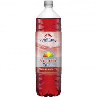 Lichtenauer VitaminQuelle Apfel-Granatapfel 1,5 Liter incl. Pfand 