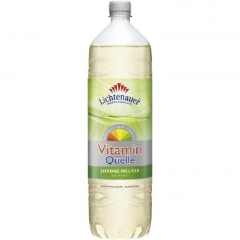 Lichtenauer VitaminQuelle Zitrone-Melisse 1,5 Liter incl. Pfand 
