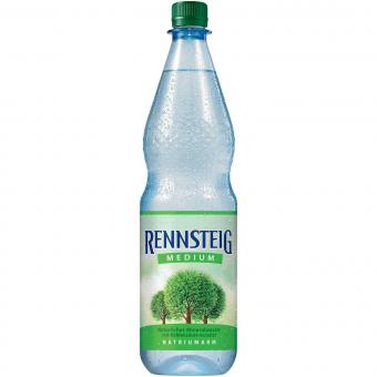 Rennsteig Mineralwasser Medium 1L incl. Pfand 