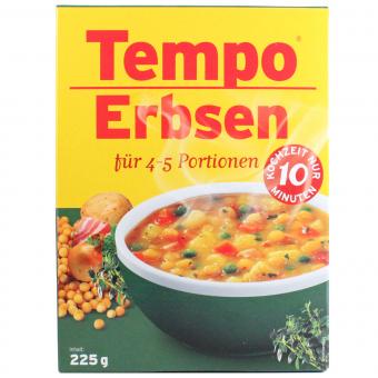 Tempo Erbsen 225g 