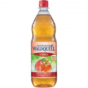 Thüringer Waldquell Apfelschorle Lieblich 1 Liter incl. Pfand 