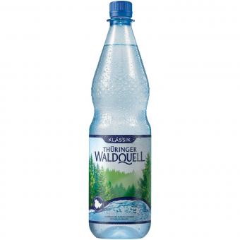 Thüringer Waldquell Mineralwasser Klassik 1L incl. Pfand 
