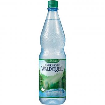 Thüringer Waldquell Mineralwasser Medium 1L incl. Pfand 