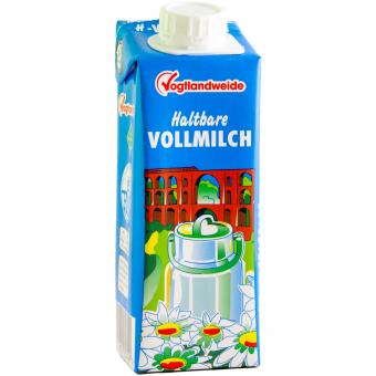 Vogtlandmilch H-Vollmilch 0,25 Liter 