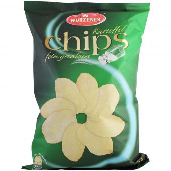 Wurzener Kartoffel Chips fein gesalzen 150 g 