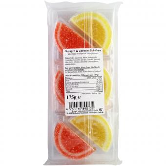 Geschenkkarte Orangen & Zitronen Gelee Scheiben Argenta DDR Produkte 