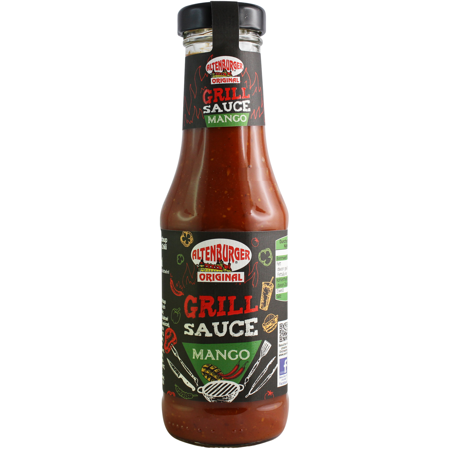 Ossikiste.de Altenburger Grill Sauce Mango mit Curry & Chili 320 ml online kaufen
