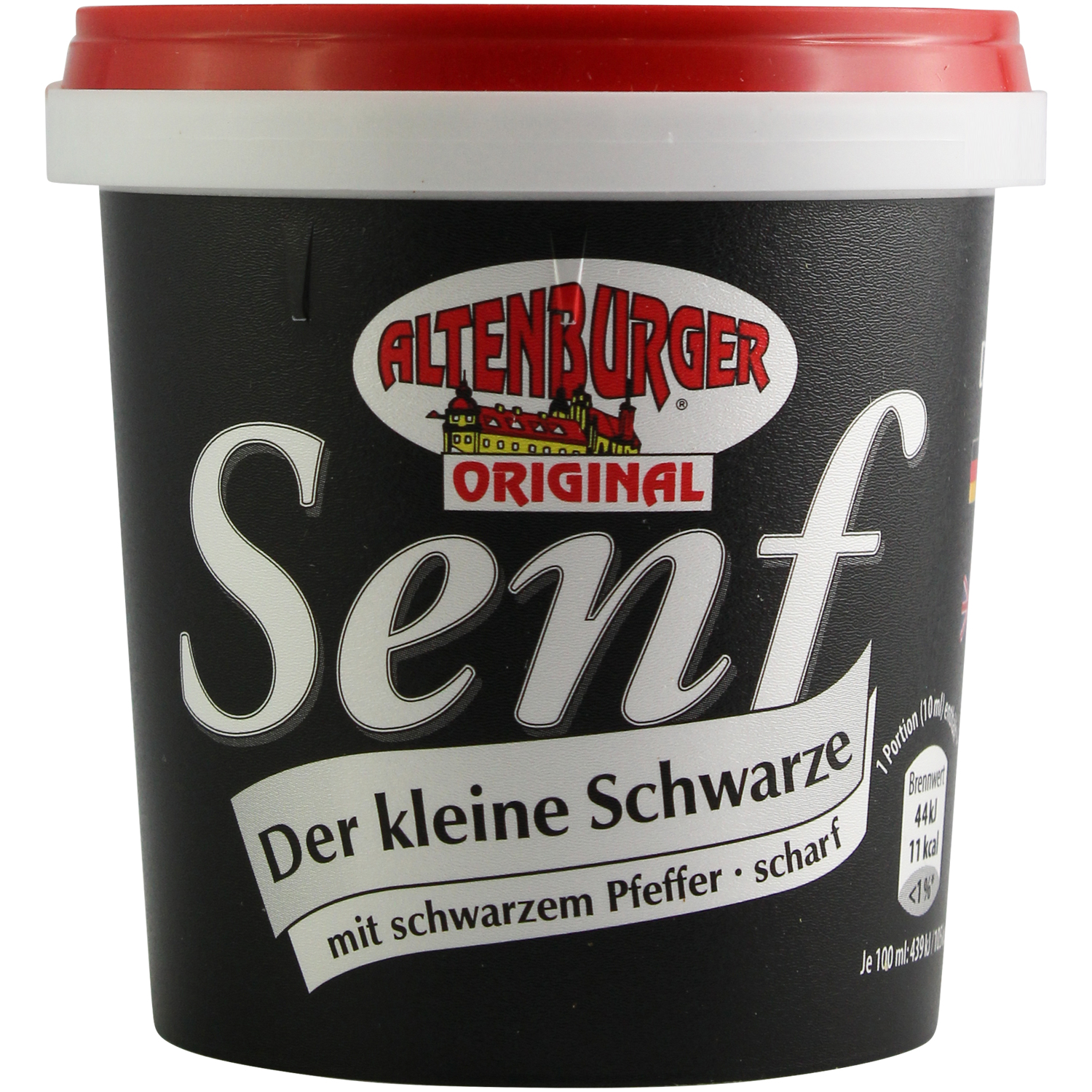 Ossikiste.de | Altenburger Senf Der kleine Schwarze 200 ml | online kaufen