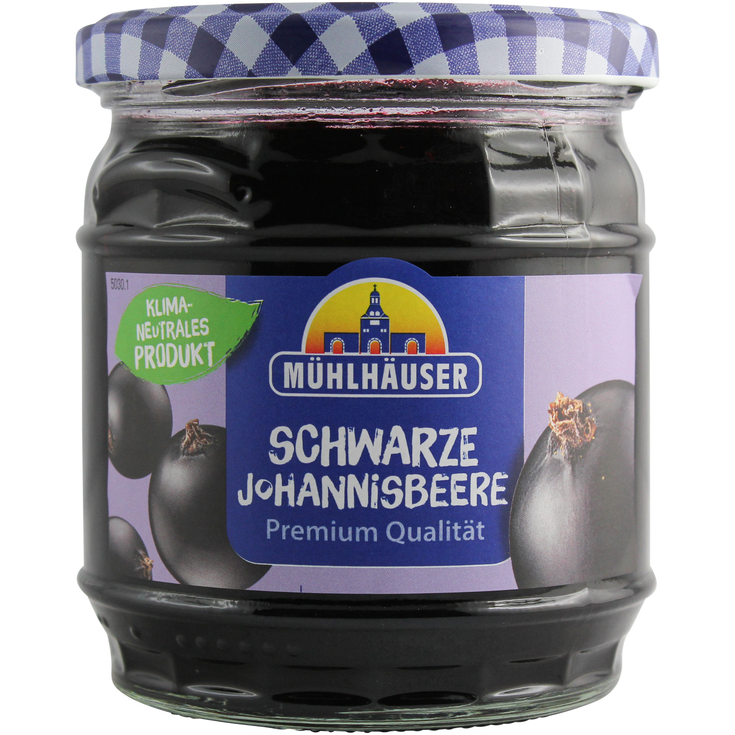 Ossikiste.de | Mühlhäuser Schwarze Johannisbeere Extra-Konfitüre 450g ...