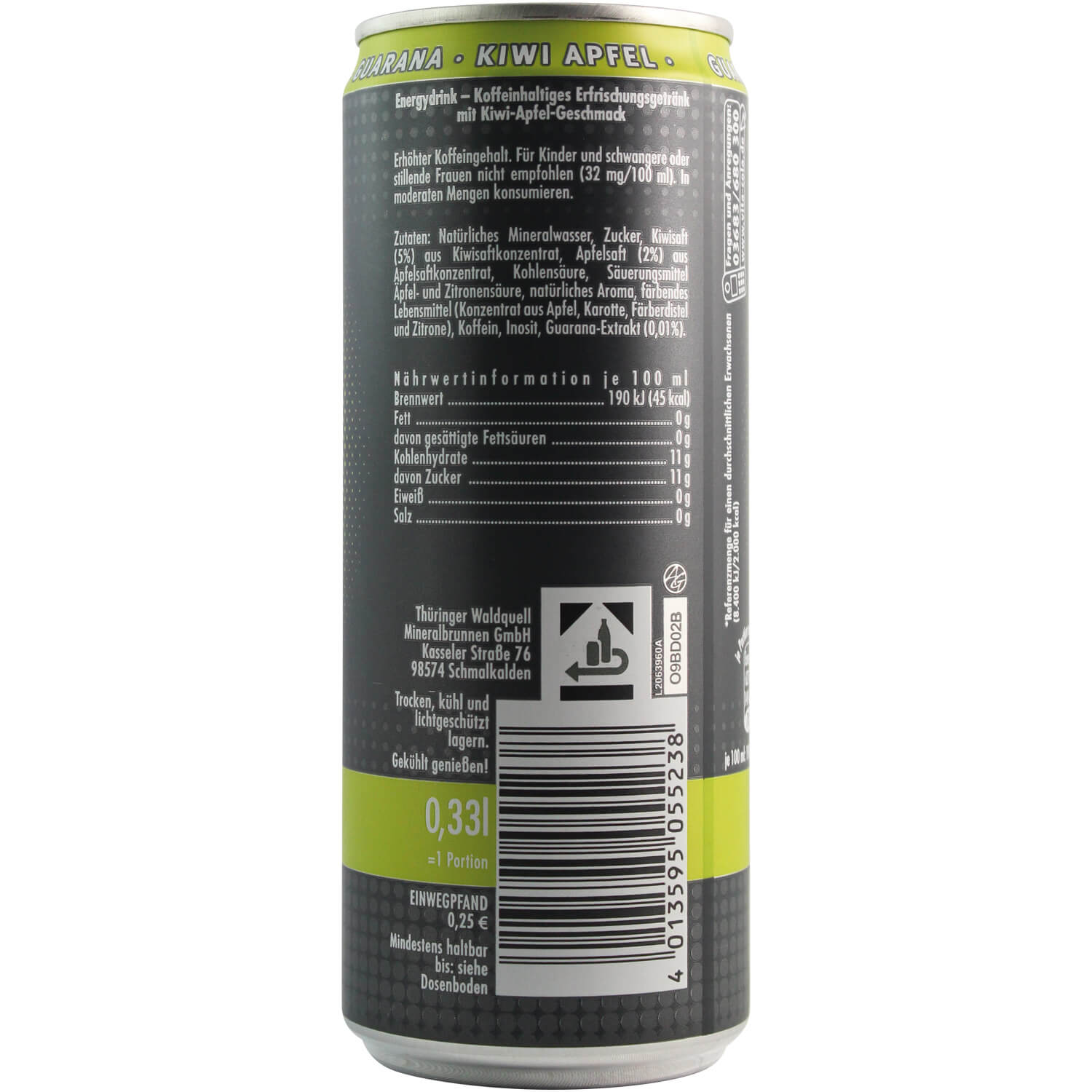 Ossikiste.de | Vita Energy Kiwi-Apfel 0,33 Liter incl. Pfand | online ...